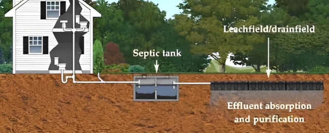 leach field system image